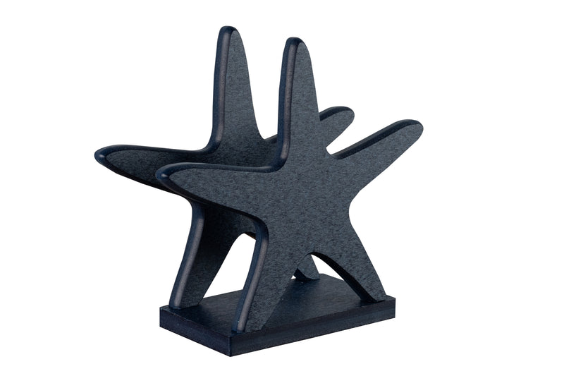 Patriot blue starfish nautical collection napkin holders